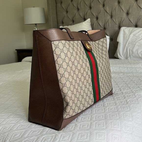 Large Gucci Ophidia Tote - Picture 2 of 10